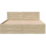  Krevetna konstrukcija s uzglavljem 2 pcs Sonoma 153 x 203 cm | Eponuda.com