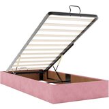  Otomanski okvir kreveta s madraca ružičasti 90x200cm baršunasti | shoptok.hr