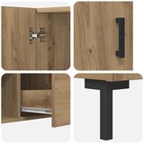  Kreveta Umjetnički hrast 100 x 36 x 60 cm Konstruirano drvo | shoptok.hr