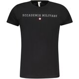 ACCADEMIA MILITARE MILITARY ACADEMY BLACK MEN&#39;S SHORT SLEEVE T-SHIRT Cijene