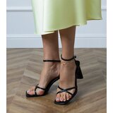 Gemre Black ankle-strap sandals Sajrini | ePonuda.com