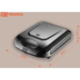 Promis STP25 XXL aparat za sendviče za 4 toast, 1400 W | Shoptok.si