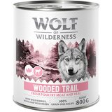 Wolf of Wilderness Adult “Expedition” 6 x 800 g - Wooded Trails - perutnina s teletino Cene