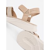 Sergio Leone Light beige sandals on a white platform | shoptok.hr