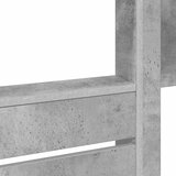  Krevet na kat za djecu s pohranom Betonski sivi 75 x 190 cm | shoptok.hr