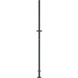 vidaXL vrtna vrata antracit 105 x 205 cm čelična s uzorkom trave | shoptok.hr