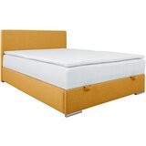 CARRYHOME POSTELJA Z VZMETNICO 140 cm x 200 cm , tekstil barve karija | Shoptok.si
