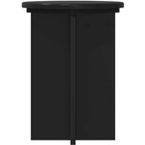  Stalak za biljke 2 pcs Crna Ø29,5 x 40 cm Konstruirano drvo | shoptok.hr