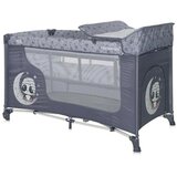 Lorelli PRENOSIVI KREVET MOONLIGHT 2 NIVOA - COOL GREY PANDAS (2023) (10080412362)