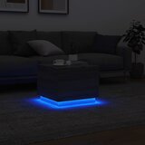 Ormarić za uzglavlje LED sivom sonomom 50x50x40 cm | Eponuda.com