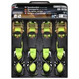 Komplet ProPlus 4 remena za zatezanje s koloturom 5 m + 2 kuke | shoptok.hr