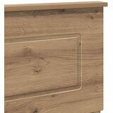  Uzglavlje Umjetnički hrast Konstruirano drvo Smeđa 90 cm | shoptok.hr