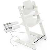 Stokke stol za hranjenje Tripp Trapp set 2v1 white 684700 | Shoptok.si