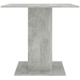  Blagovaonski stol boja betona 80 x 80 x 75 cm konstruirano drvo | Eponuda.ba