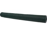 vidaXL Heksagonalna Ograda Zelena 1.4x25 m Čelik | shoptok.hr
