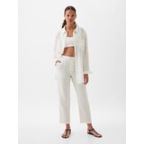 GAP Linen trousers high rise - Ladies | shoptok.hr