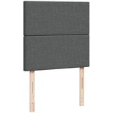  Okvir kreveta s oprugama i madrac tamnosivi 80x200cm od tkanine | shoptok.hr