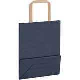  Papirnate vrećice 250 kom s ručkama plave 18x8x22 cm | shoptok.hr
