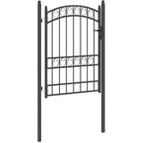  Ogradna vrata EMMEN 170 x 100 cm Čelik s praškastim premazom | shoptok.hr