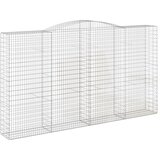  Lučne gabionske košare 7 kom 400x50x220/240cm pocinčano željezo | Eponuda.ba