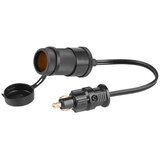 Carmotion univerzalni adapter sa kablom 26cm i din utičnicom 12/24V dc napajanjem max 15A sa euro priključkom | ePonuda.com