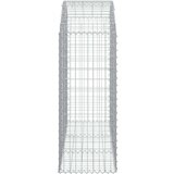 Gabionska košara s lukom 150x50x120/140 cm pocinčano željezo | shoptok.hr