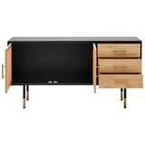 Bessagi Home komoda massimo, barva bora, črna | Shoptok.si