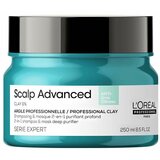 Loreal scalp advanced anti-oiliness 2-u-1 šampon i maska od gline za kožu glave sklone mašćenju 250ml cene