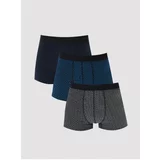 LC Waikiki Lcw Dream Standard Fit Flexible Fabric Men's Boxer 3-pack.