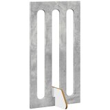  Preklopna ogradica za kućne ljubimce 4 pcs Betonsko Siva | shoptok.hr