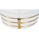 Kayoom TABURE, tekstil bela, zlate barve | Shoptok.si
