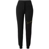 Nike Sportswear Sportske hlače 'CLUB FLEECE' zlatna / crna