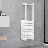 vidaXL stalak za ručnike bijeli 25 x 20 x 95 cm čelični Cijene