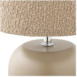 House Nordic Bež kovinska namizna svetilka s tekstilnim senčilom (višina 24 cm) Morley – | Shoptok.si