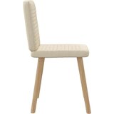  Jedilni stoli 4 kosi krem blago, (21822423) | Shoptok.si