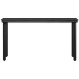  5-dijelni vrtni blagovaonski set s jastucima sivo-crni | shoptok.hr