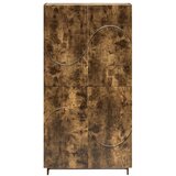  Visoka komoda Dimljeni hrast 79 x 41 x 151 cm Konstruirano drvo - Dimljeni hrast | shoptok.hr