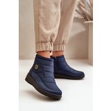 EVENTO Women's Insulated Snow Boots Navy Helis Cene