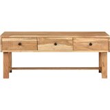 Furnova Klubska mizica 100x50x40 cm trden akacijev les, (21914769) | Shoptok.si