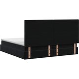  Podesivi krevet s madracem Crna 200 x 200 cm Baršun | shoptok.hr