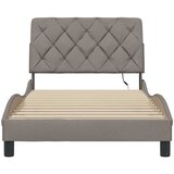  Okvir kreveta s LED-om bez madraca 100 x 200 cm od tkanine | shoptok.hr