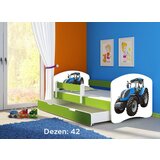 ACMA dečiji krevet II 140x70 F + dušek 6 cm GREEN42 | ePonuda.com