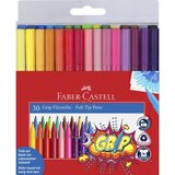Faber-Castell Faber-Castell: Grip set od 30 flomastera u boji | shoptok.hr