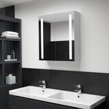 vidaXL LED kopalniška omarica z ogledalom 60x14x62 cm, (20580111) | Shoptok.si