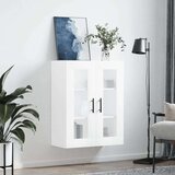vidaXL Stenska omarica bela 69,5x34x90 cm | Shoptok.si