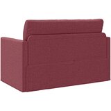 Krevet na razvlačenje 110cm Vinska crvena tkanina | Eponuda.com