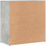  Komoda 2 kom siva boja betona 79x38x80 cm od konstruiranog drva | shoptok.hr