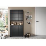 MID.YOU Visoka Omara Ice, Črna, Barva Hrasta | Shoptok.si