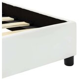 vidaXL Okvir za krevet od umjetne kože bijeli 120 x 200 cm | shoptok.hr