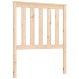 Maison Chic posteljno vzglavje - vzglavna omarica - nočna omarica 81x6x101 cm trdna borovina, (21704395) Cene